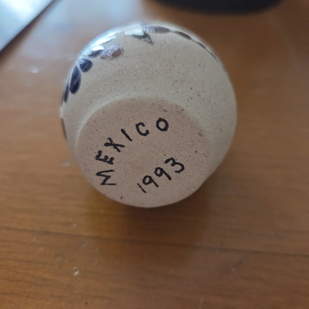 Tonala Mexico Souvenir Mini Vase